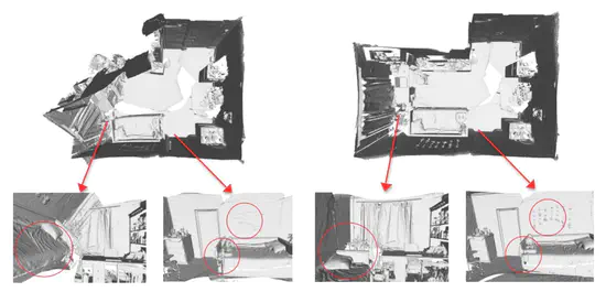 Geometrically Stable Tracking for Depth Images Based 3D Reconstruction on Mobile Devices